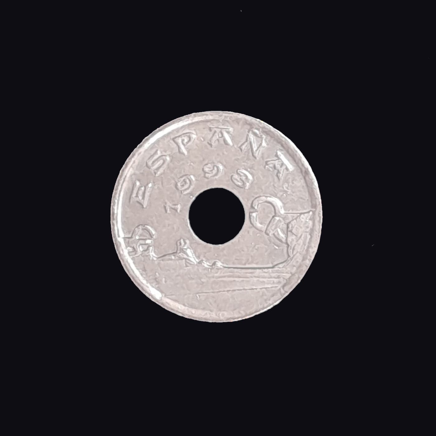 España 25 Pesetas 1993 Exc KM 920 País Vasco