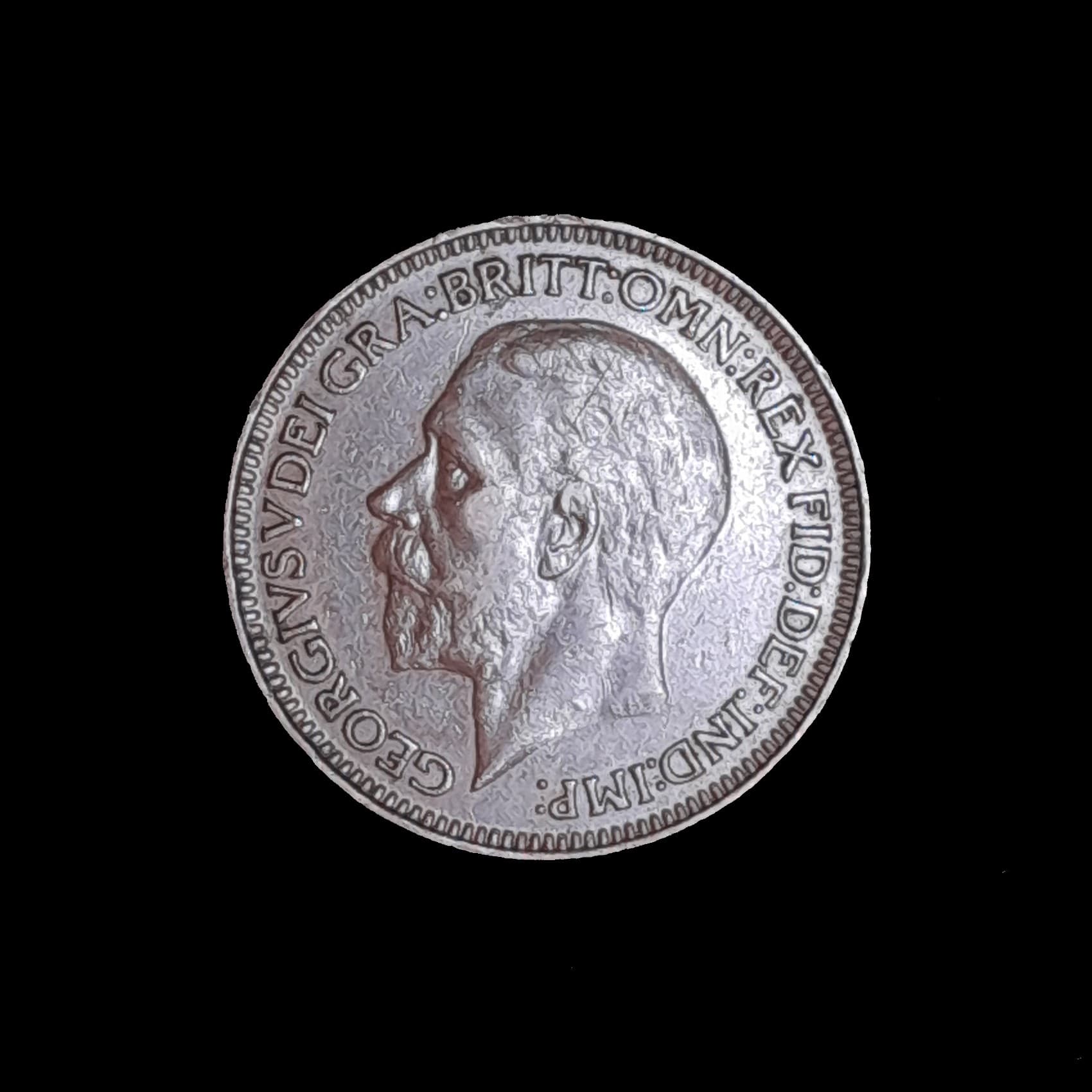 Gran Bretaña 1 Farthing 1928 Excelente KM 825 Jorge V