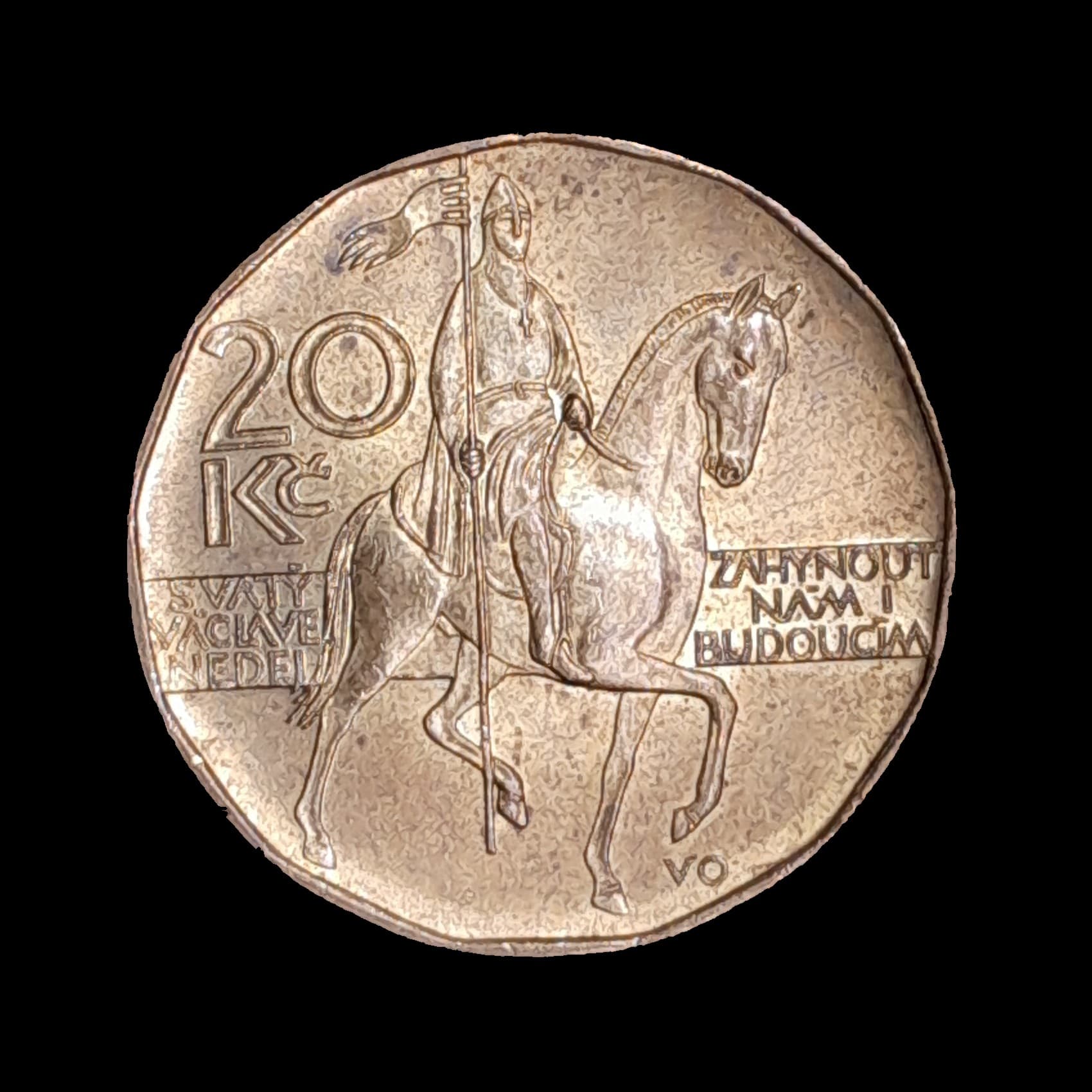 República Checa 20 Coronas 2014 Exc KM 5 San Wenceslao