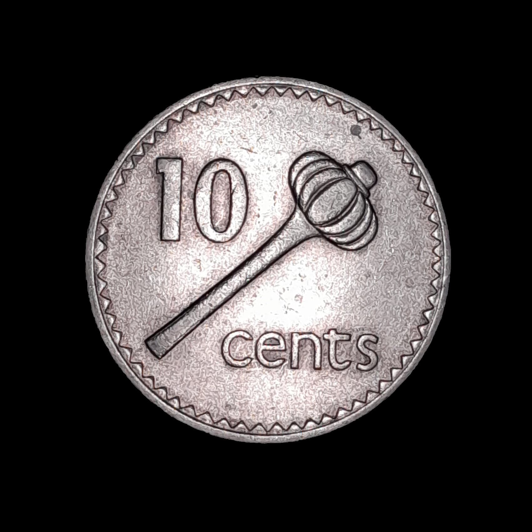 Fiji 10 Cents 1969 Excelente KM 30