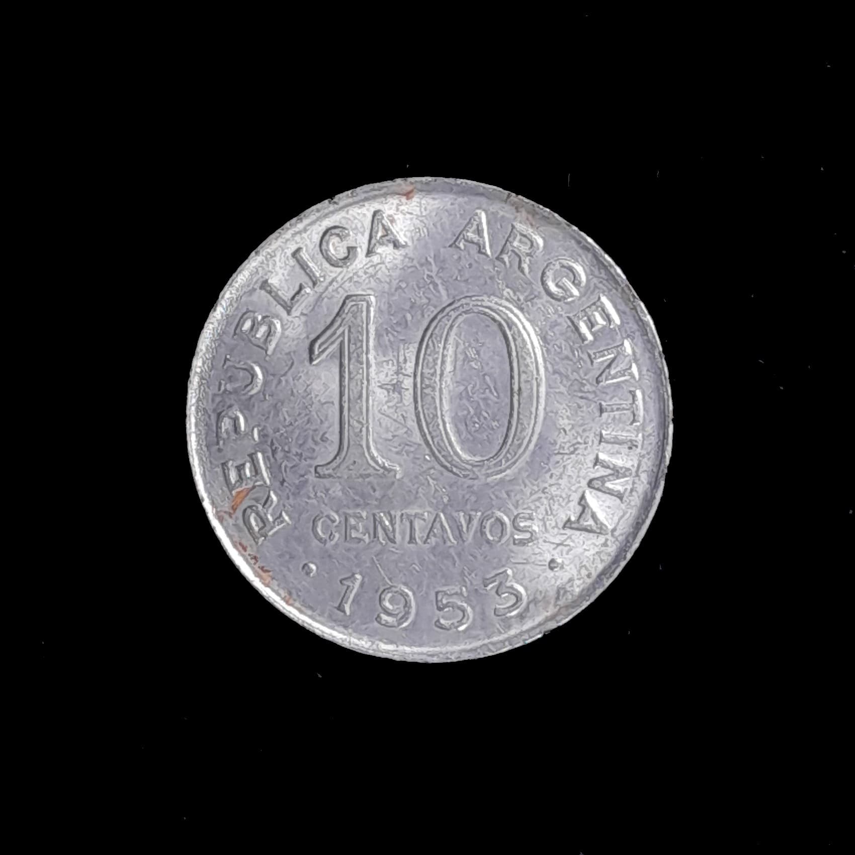Argentina 10 Centavos 1953 Excelente CJ 240