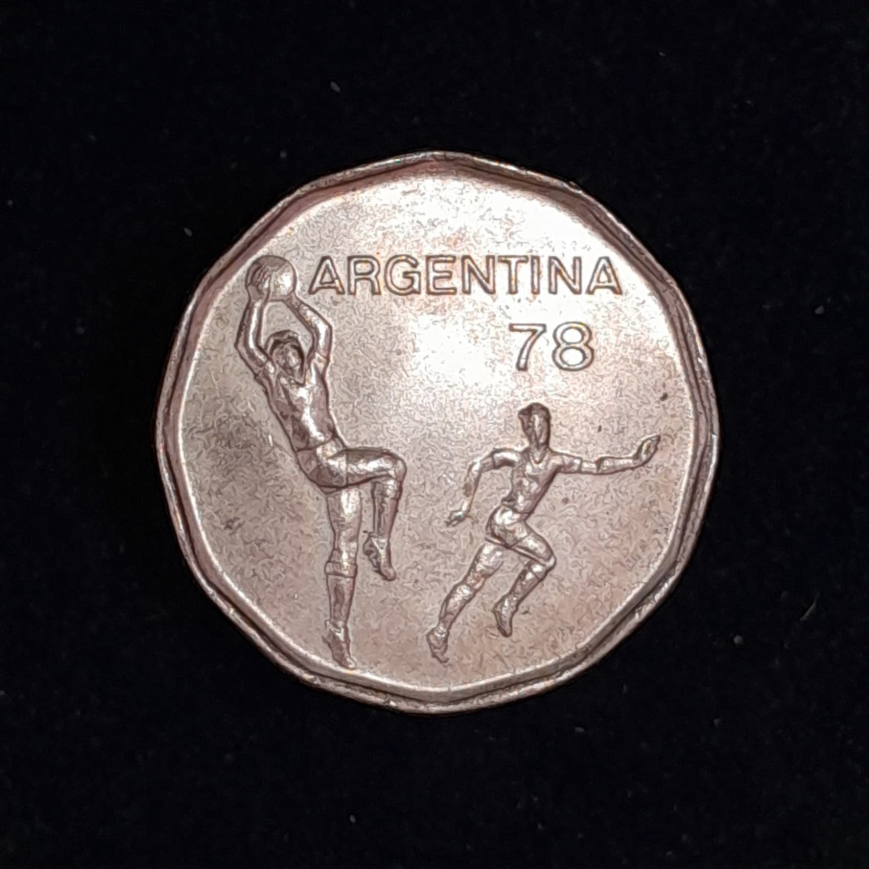 Argentina 20 Pesos 1978 Excelente CJ 318 Mundial 1978