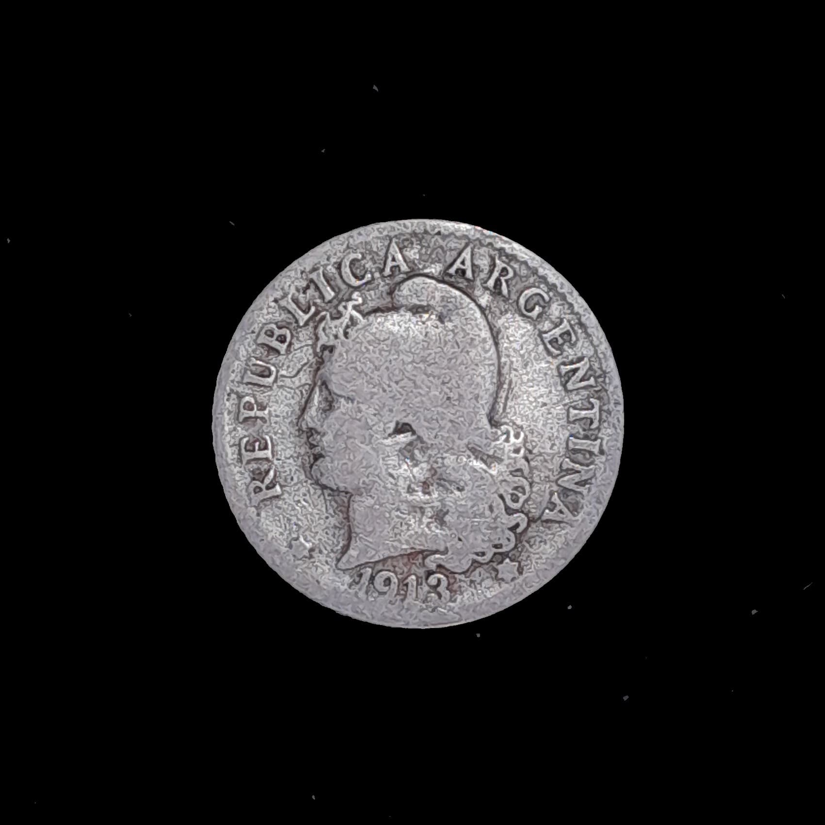 Argentina 5 Centavos 1913 Bueno CJ 144