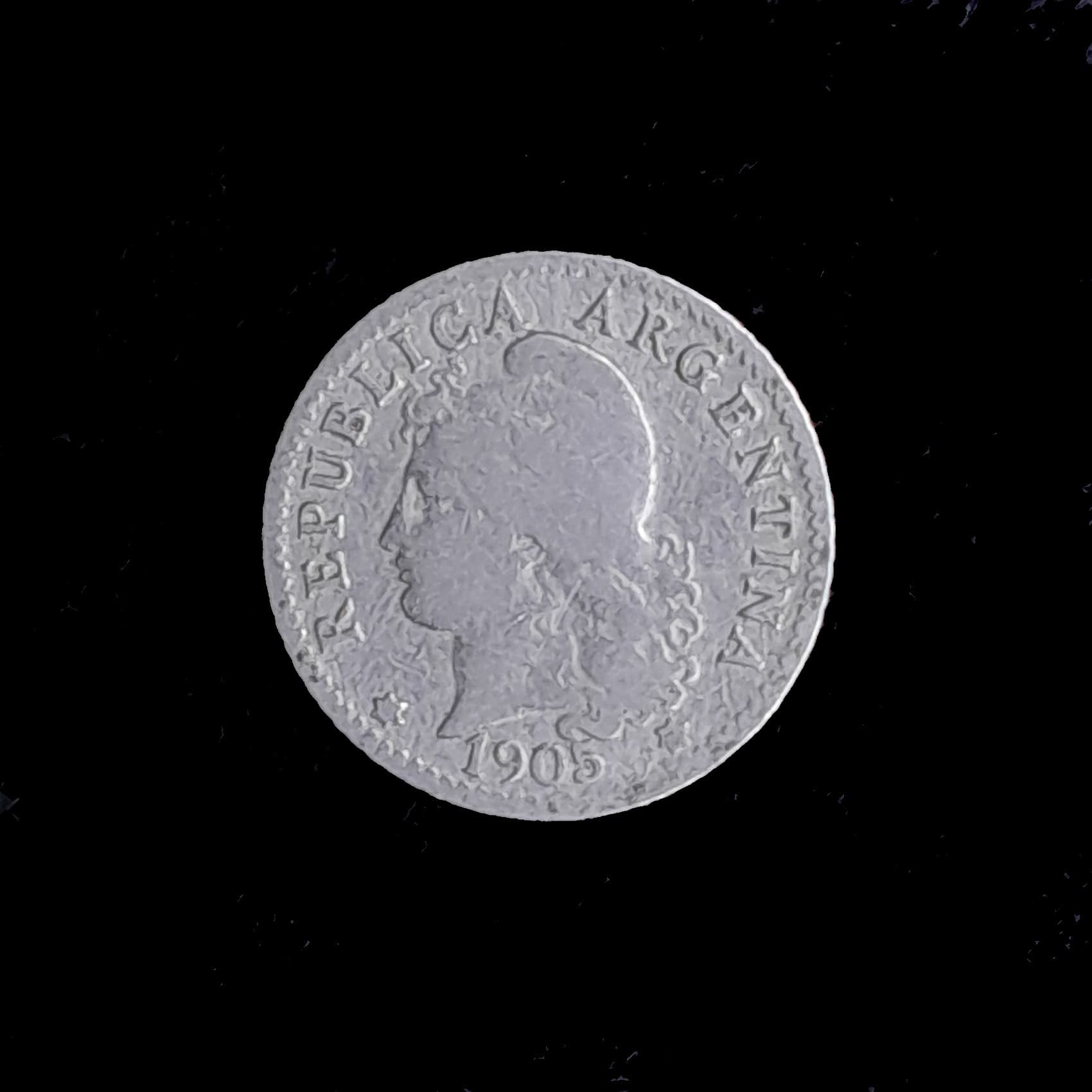Argentina 5 Centavos 1905 Bueno CJ 136