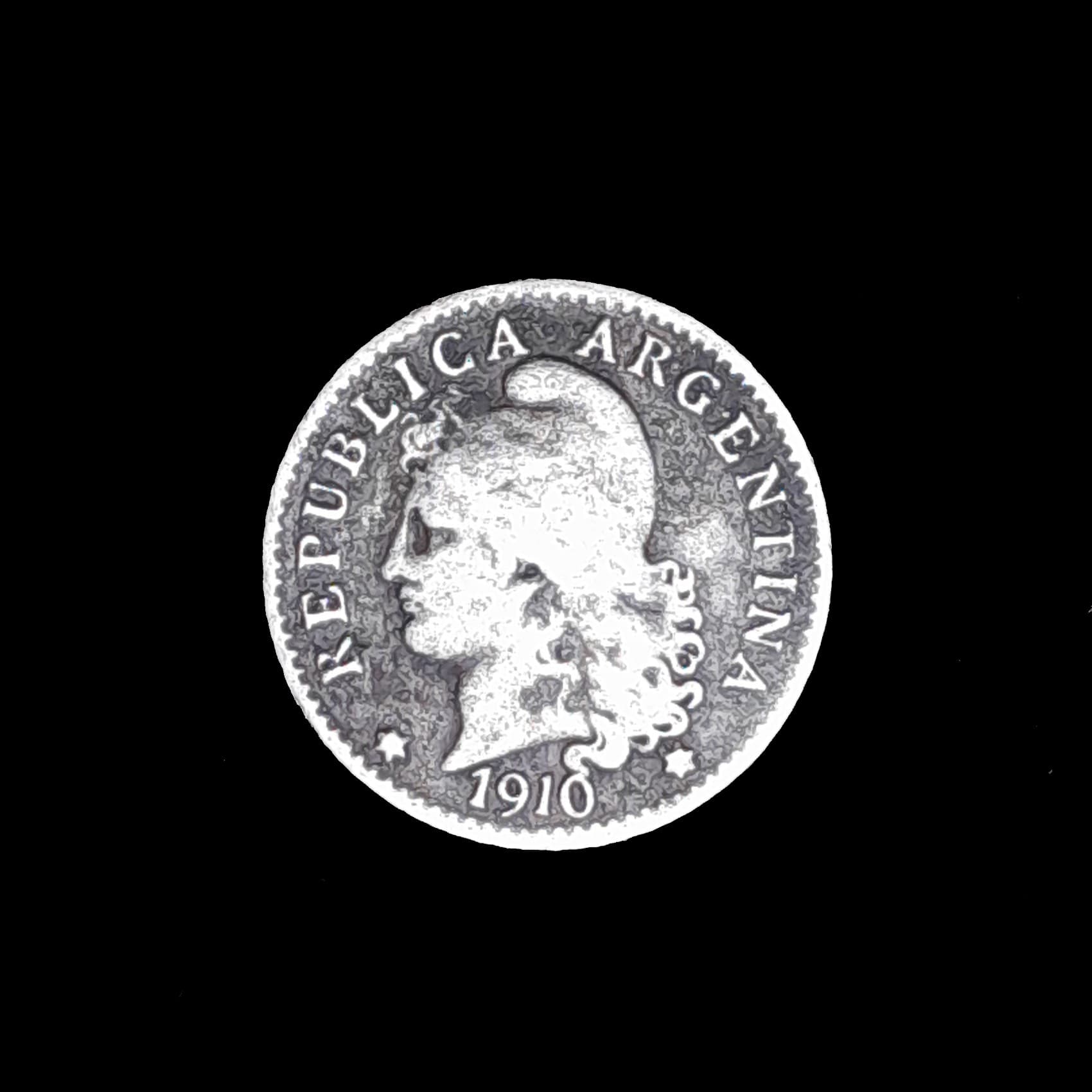 Argentina 5 Centavos 1910 Regular CJ 141