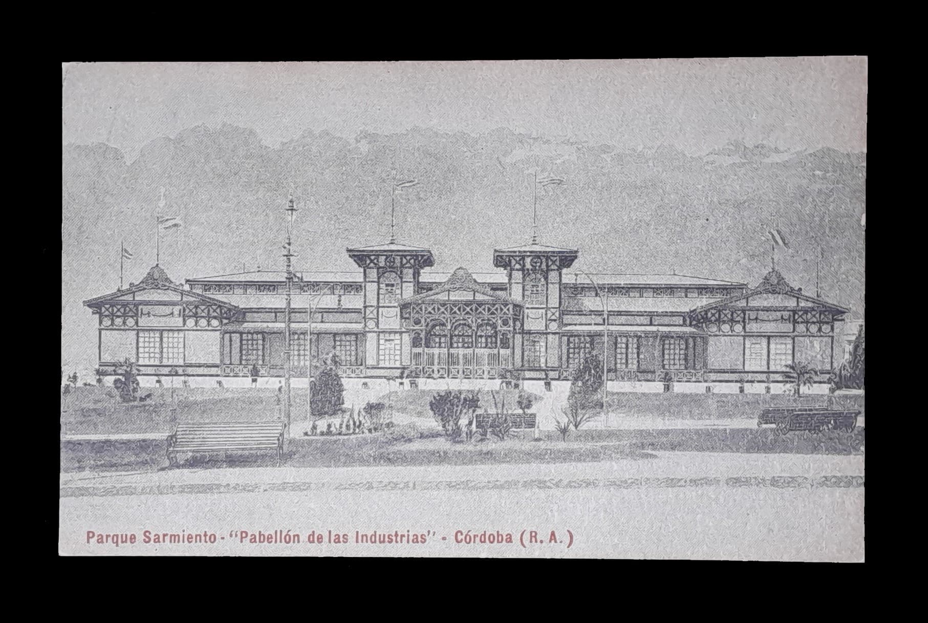 Córdoba Tarjeta Postal Nueva Parque Sarmiento