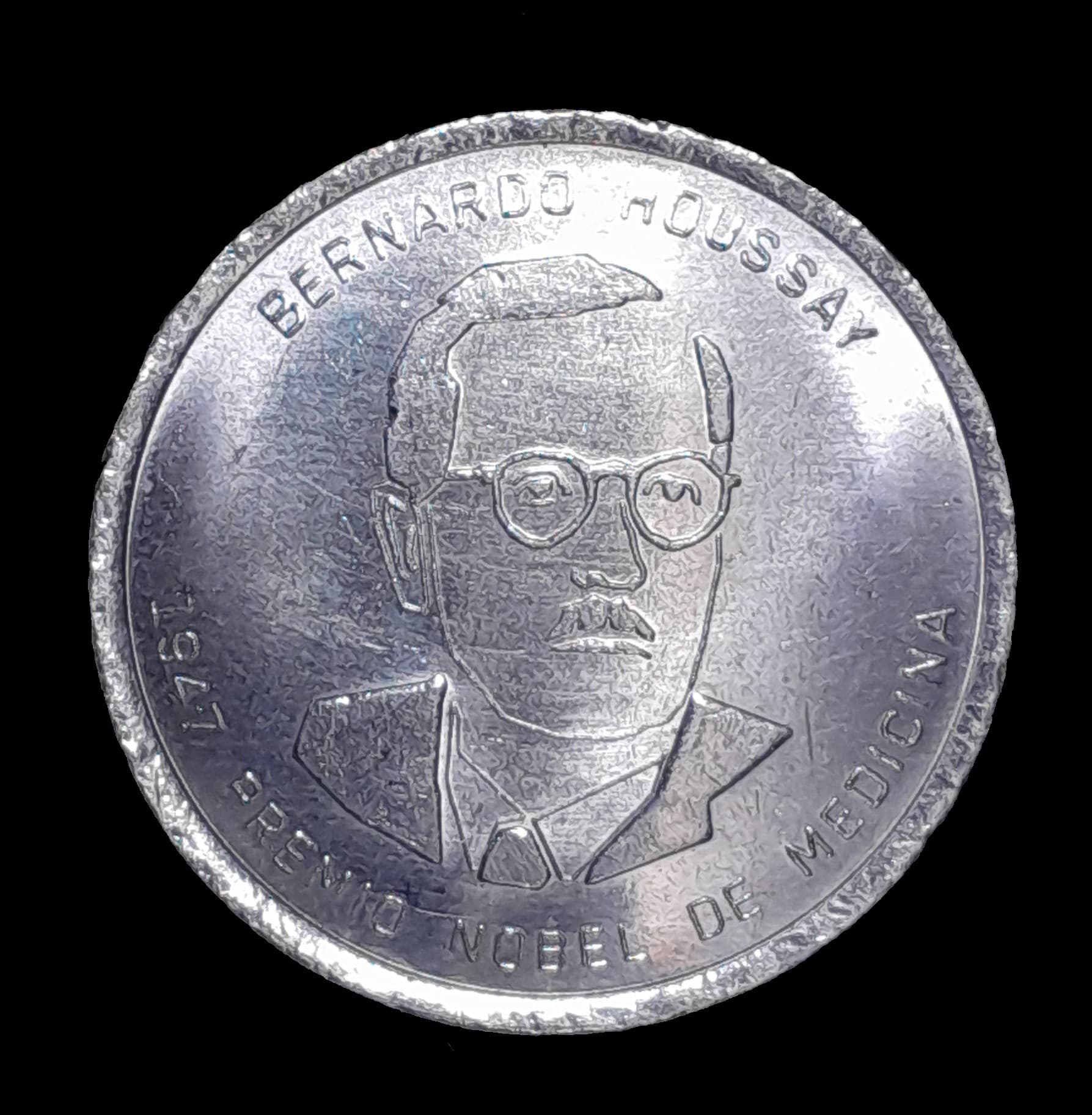 Argentina Medalla Casa de la Mon. Nobel Bernardo Houssay
