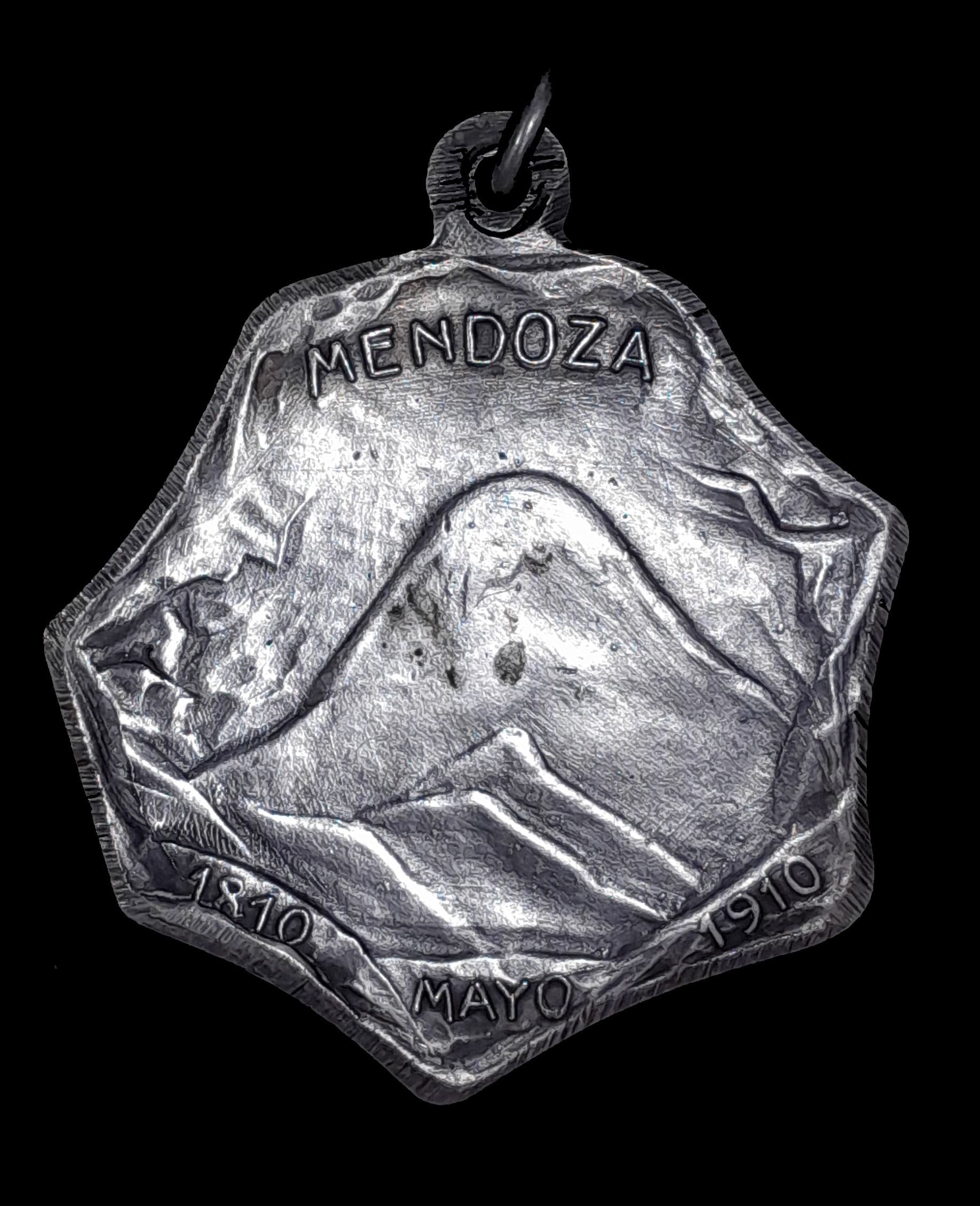 Argentina Medalla Mendoza Gesta libertadora 1910