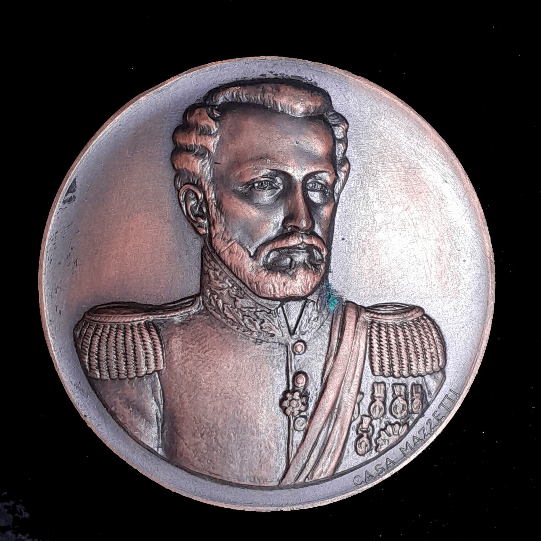 Medalla Gral. Juan Lavalle Buenos Aires 1941 Exc Cobre