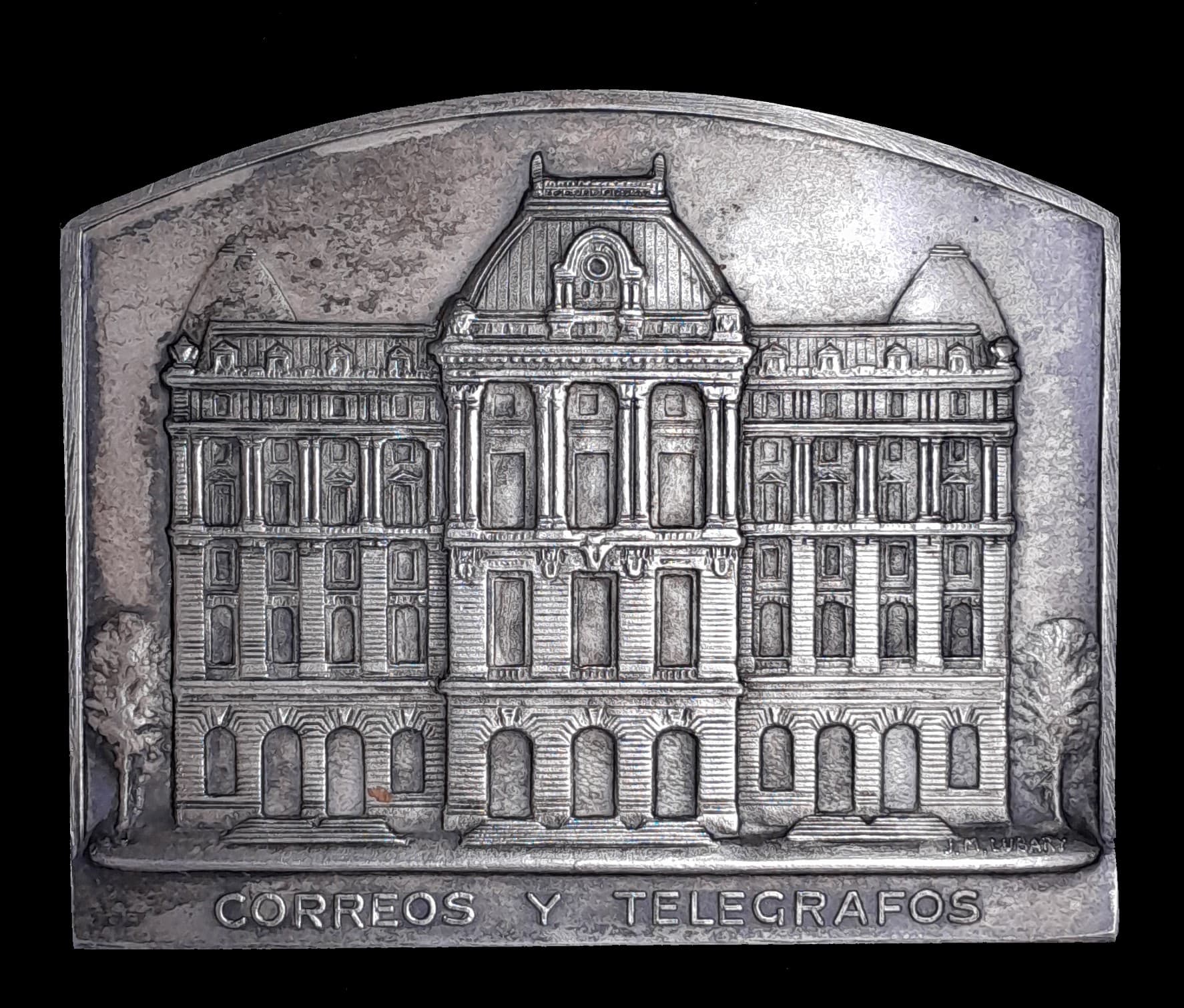 Argentina Buenos Aires 1928 Inauguración Correo Central