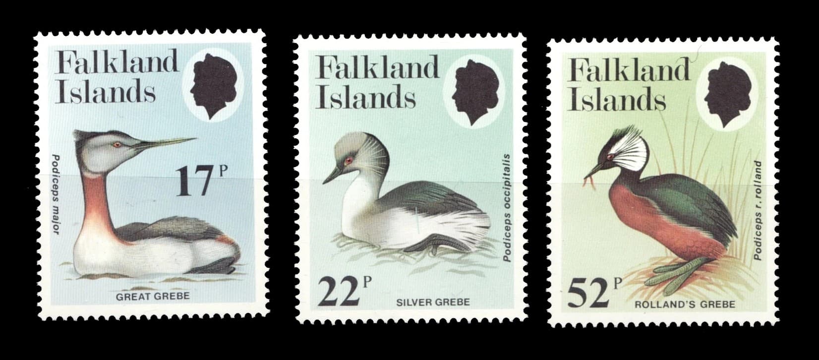 Islas Malvinas 1984 Protección de la Fauna Nv. Yv. 425/27