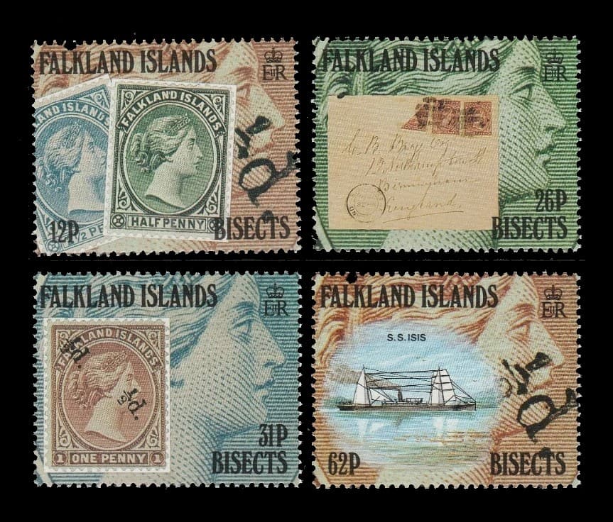 Islas Malvinas 1991 Centenario del Sello Nv. Yv. 559/61